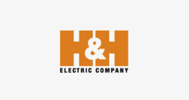 H&H Electric Company logo